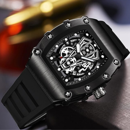 Premium Tourbillon Barrel Shape Men Watch